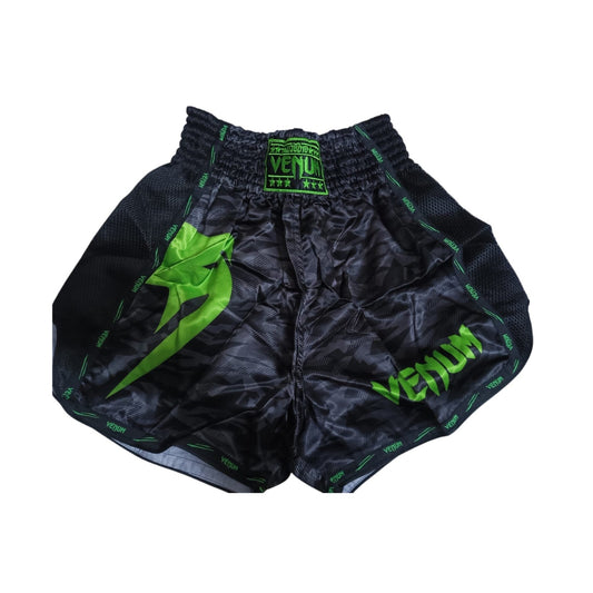 MuayThai Venum short Black|Green