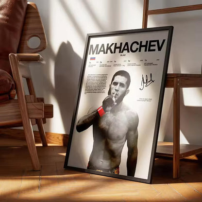 UFC Fighter Champion Poster MMA Lovers | MAKHACHEV