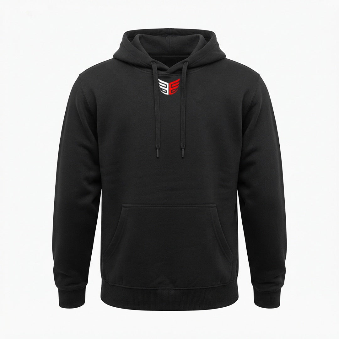 Khabib The Eagle oversized tribute hoodie in black, front