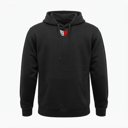 Khabib The Eagle oversized tribute hoodie in black, front