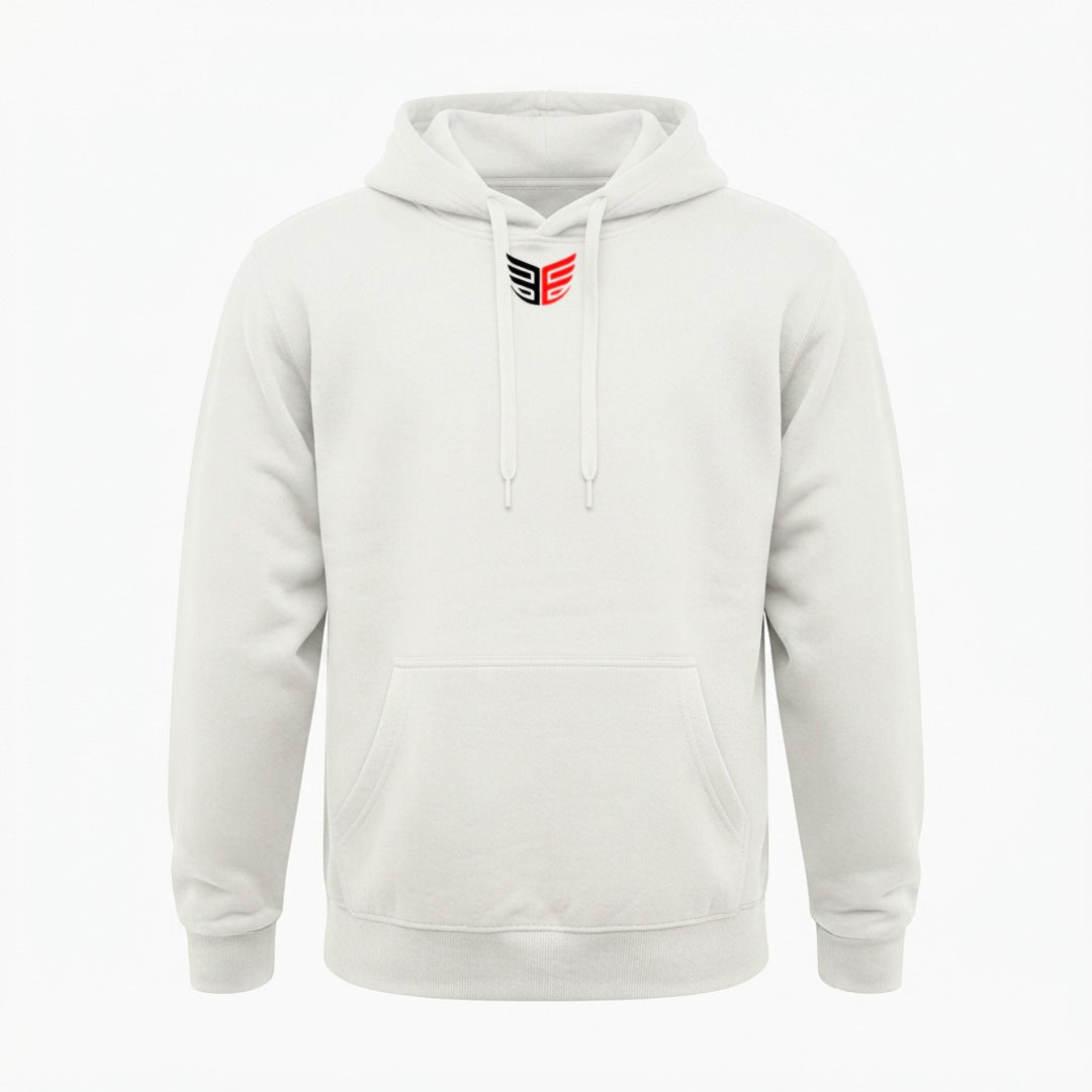 Khabib The Eagle oversized tribute hoodie in white, front