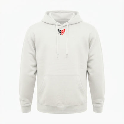 Khabib The Eagle oversized tribute hoodie in white, front